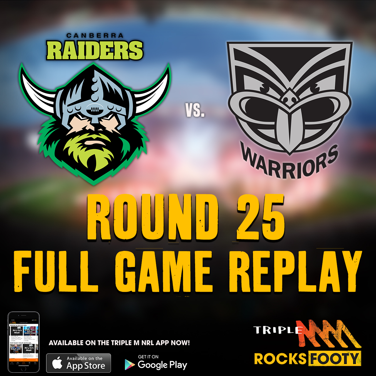 Raiders vs. Warriors | FULL GAME REPLAY