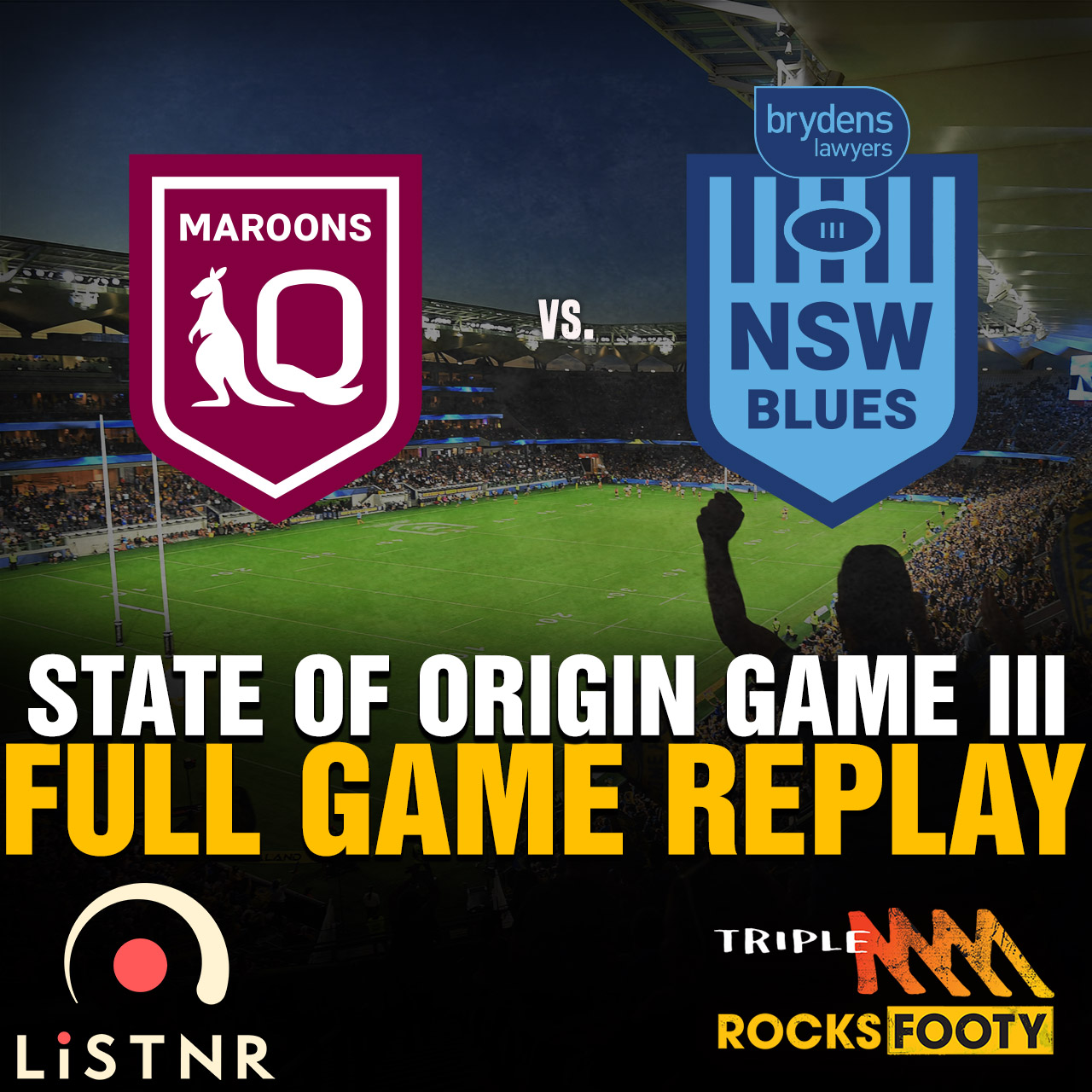 FULL GAME REPLAY | 2022 State Of Origin: The Decider - QLD Maroons vs. NSW Blues