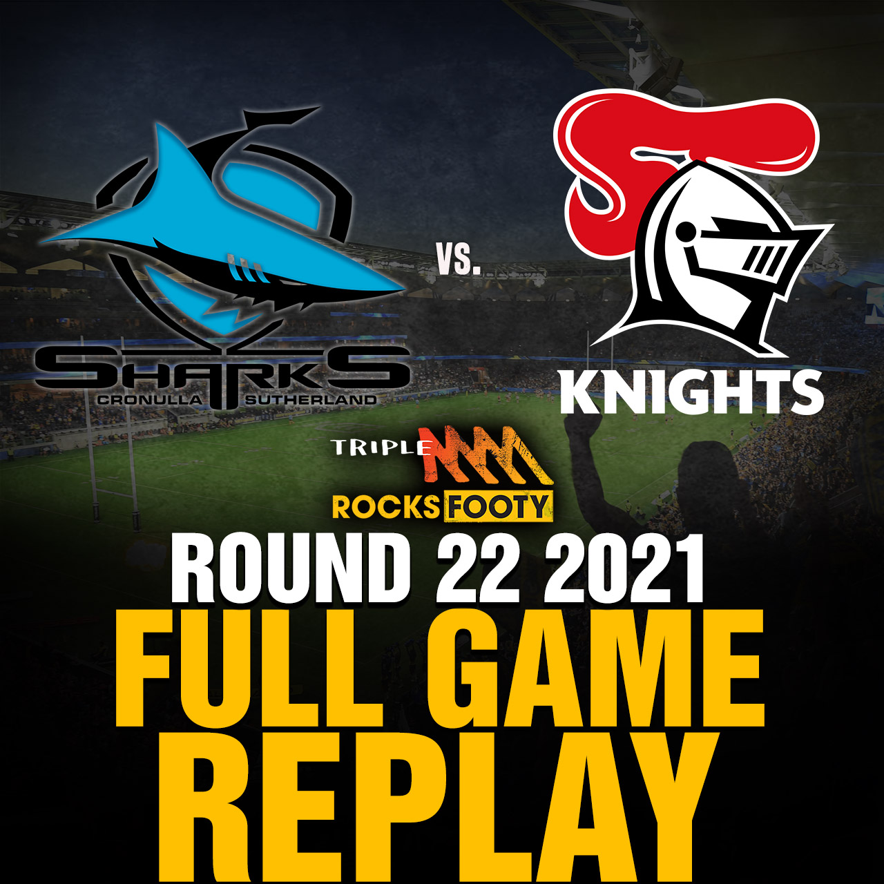 FULL GAME REPLAY | Cronulla Sharks vs. Newcastle Knights