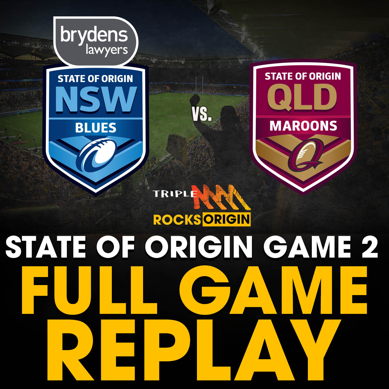 FULL GAME REPLAY | State Of Origin Game 2: NSW vs. QLD