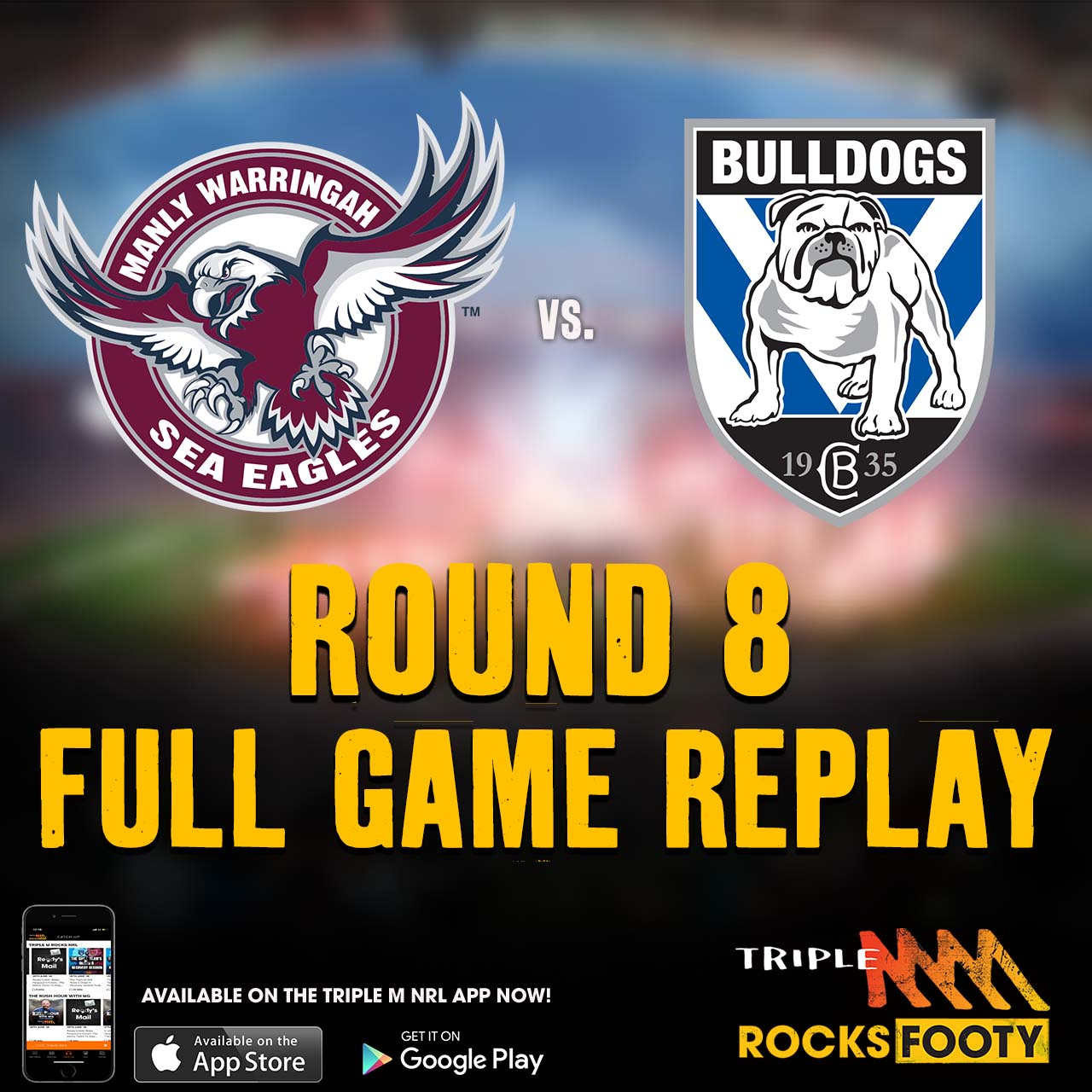 Manly vs. Bulldogs | FULL GAME REPLAY