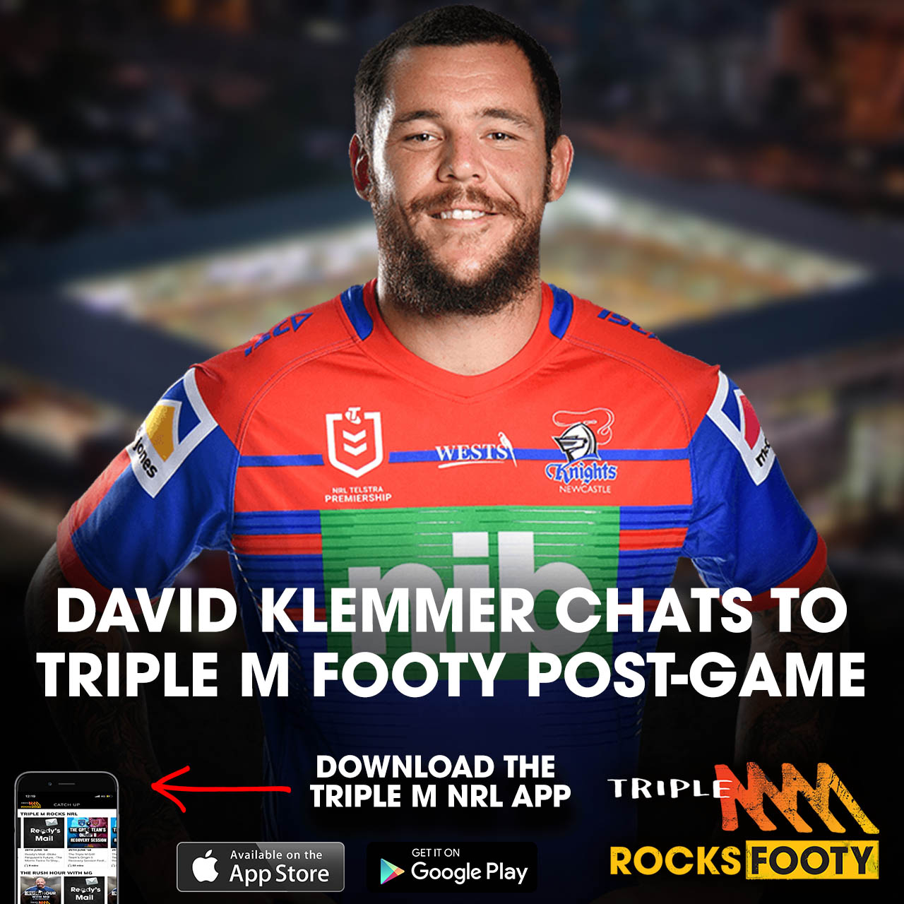 INTERVIEW: David Klemmer On The Knights' Gritty Win Over The Bulldogs During Magic Round