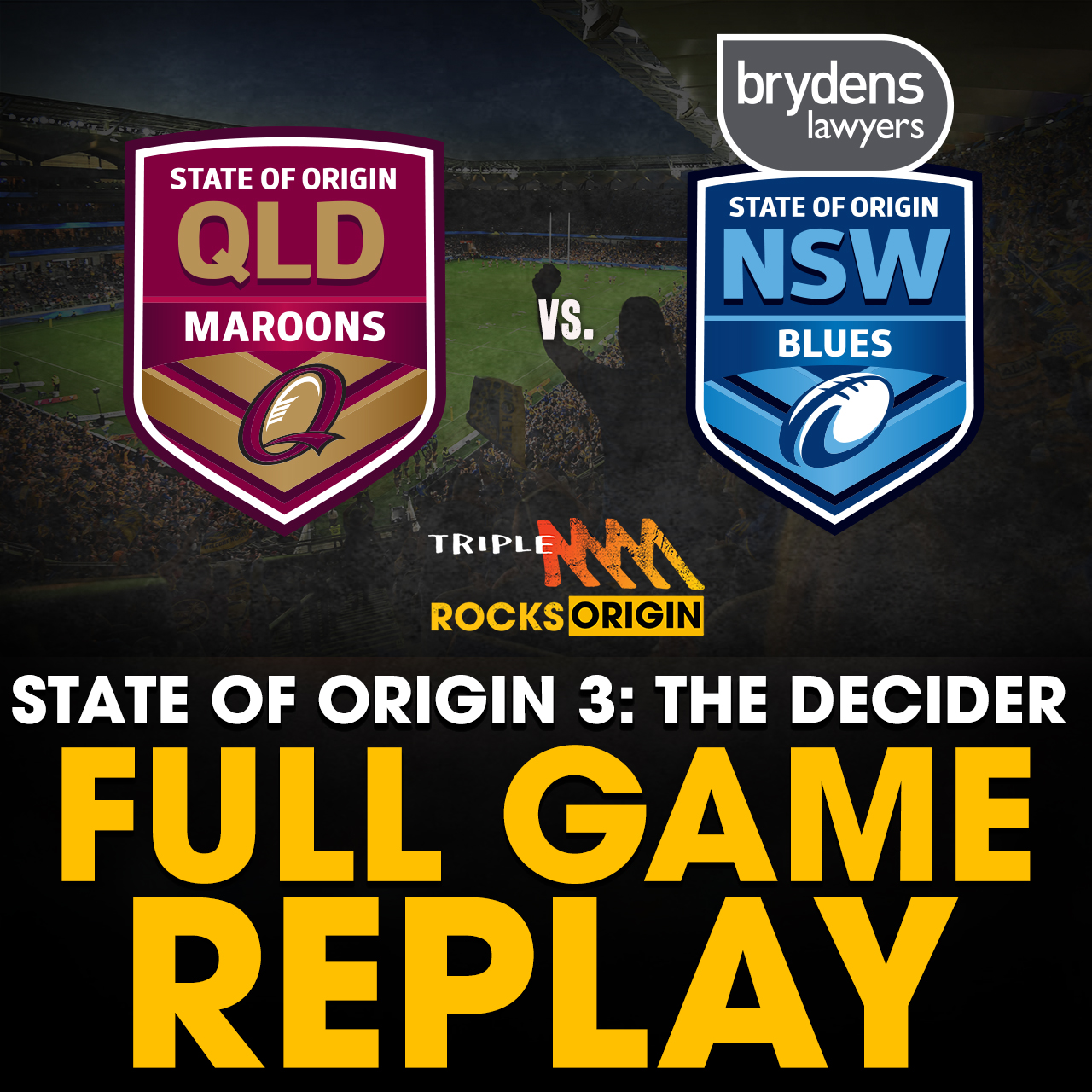 FULL GAME REPLAY | State Of Origin Game 3: QLD vs. NSW