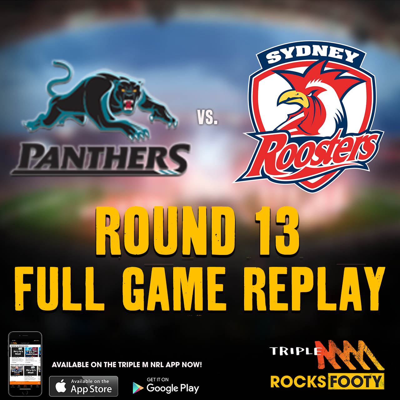 Panthers vs. Roosters | FULL GAME REPLAY