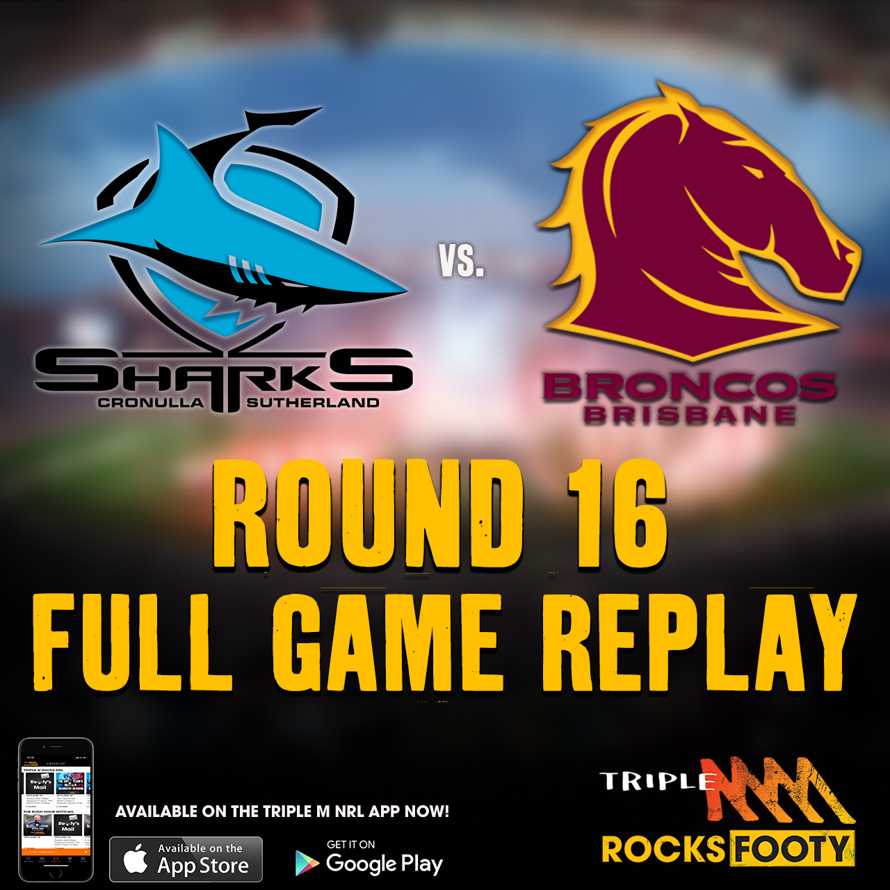 Sharks vs. Broncos | FULL GAME REPLAY