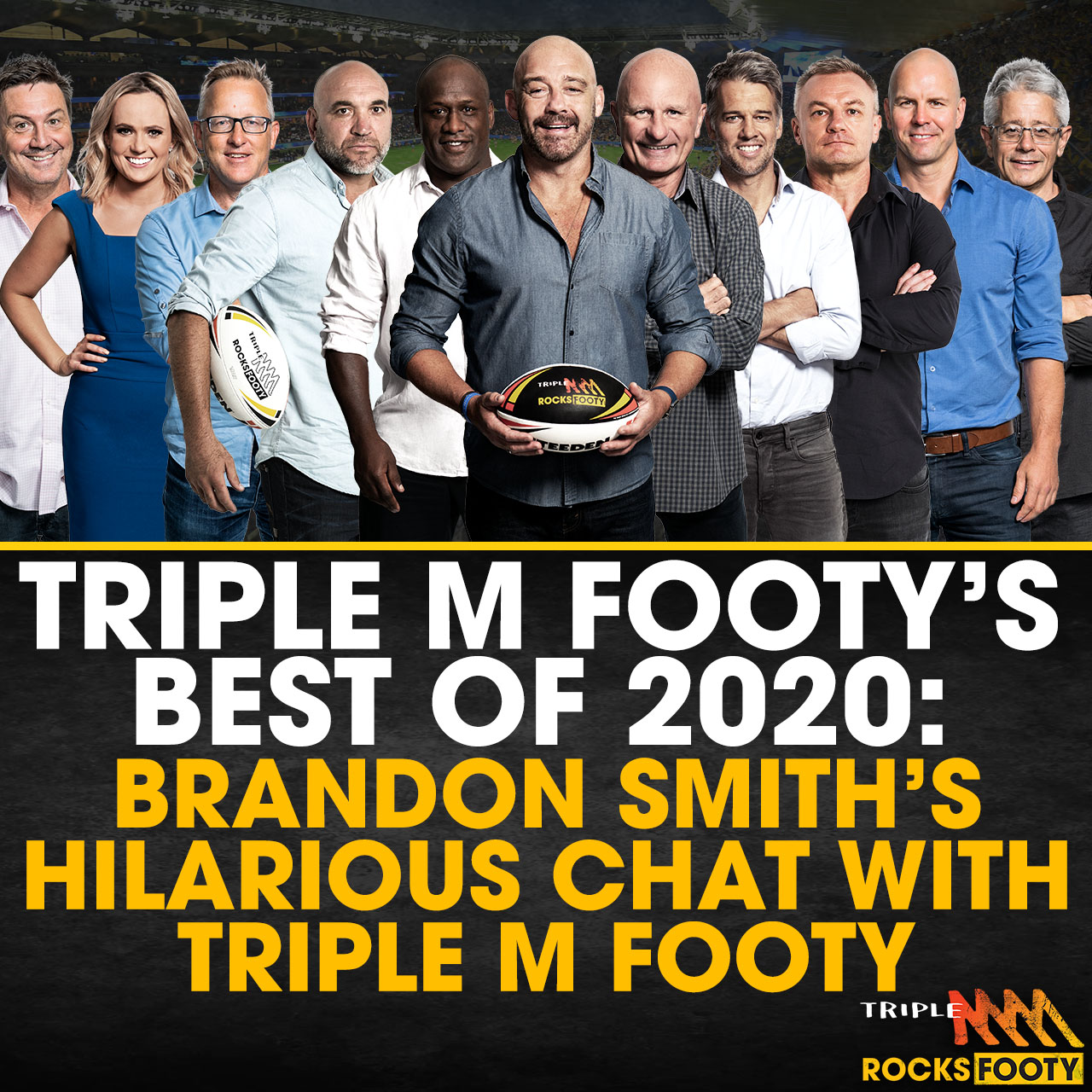 Triple M Footy’s Best Of 2020 | The Block Of Cheese Brandon Smith Hilarious Dig At Sonny Bill Williams