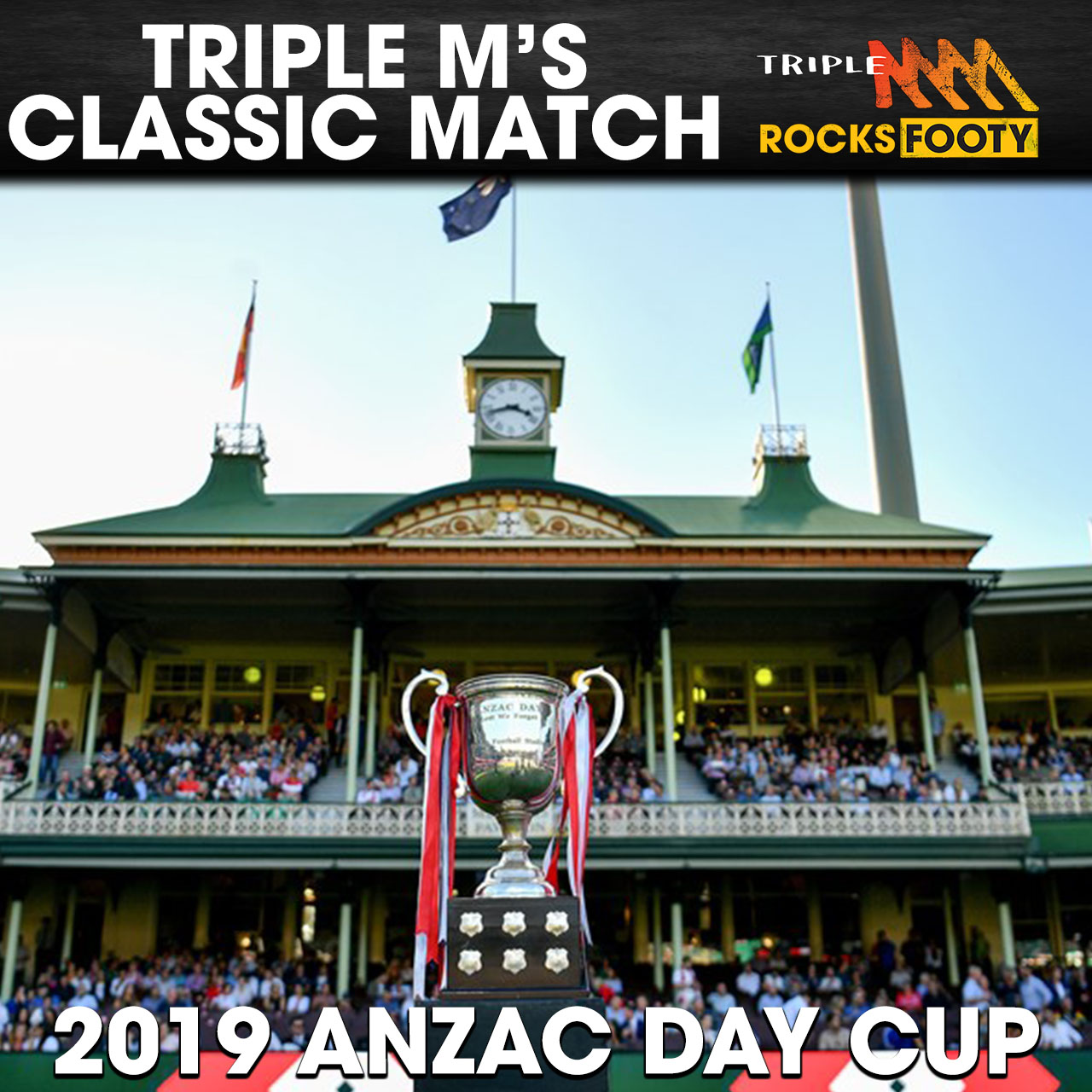 Triple M Classic Match | 2019 ANZAC Day Cup - Roosters vs. Dragons