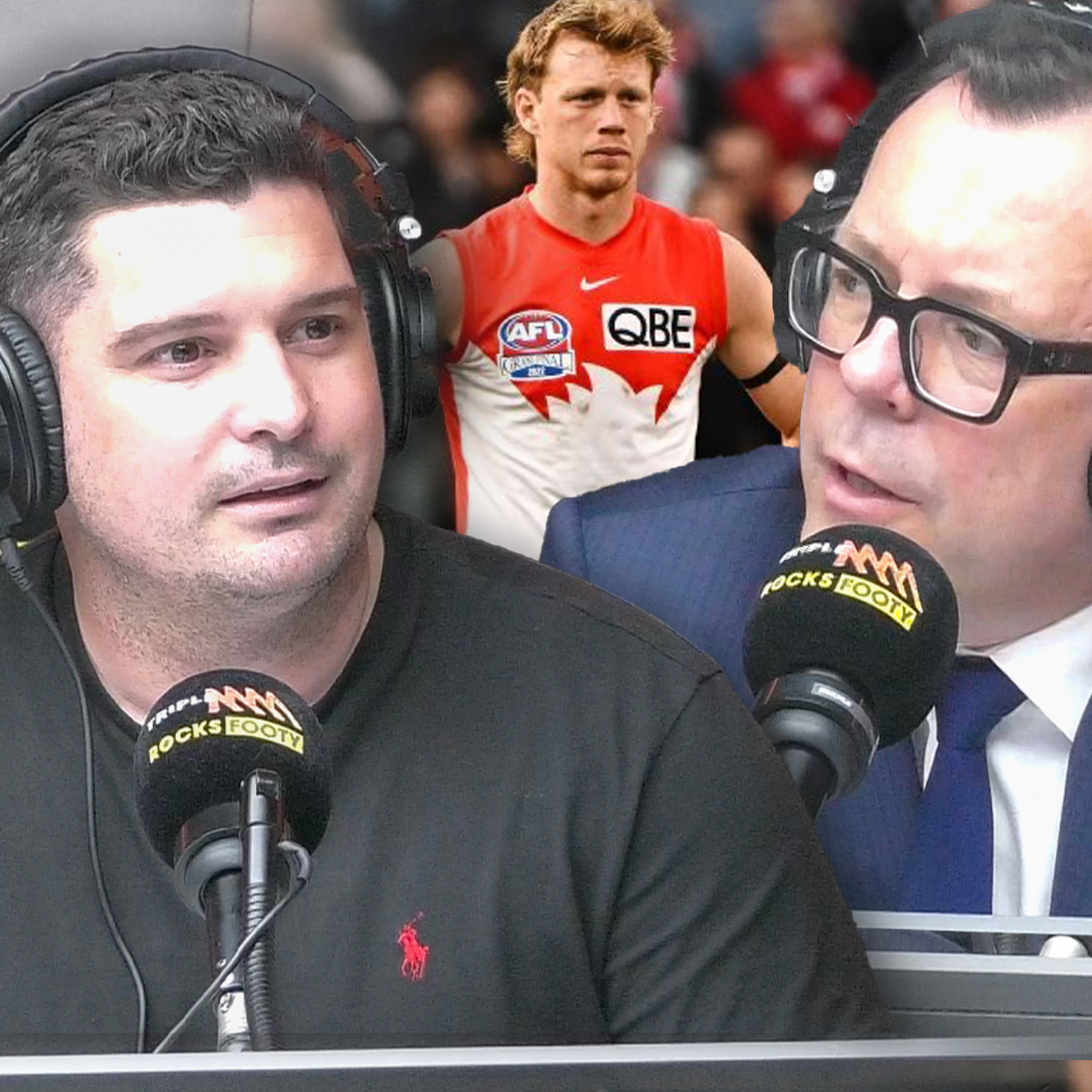 Joey & Damo fire up about Callum Mills' Mad Monday injury