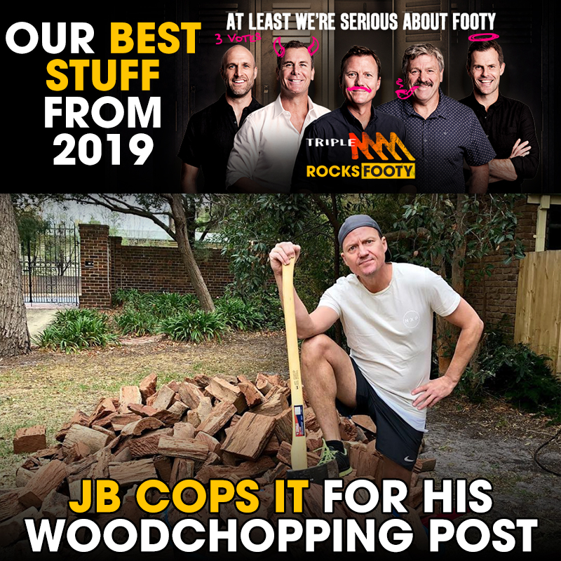 Top 10 Of 2019: BT gives JB some direct feedback for his woodchopping Insta post