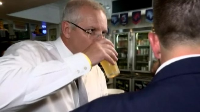 ScoMo Beer Fail - Ning MAFS - Cinema Invention - Collections - Splinter Hack