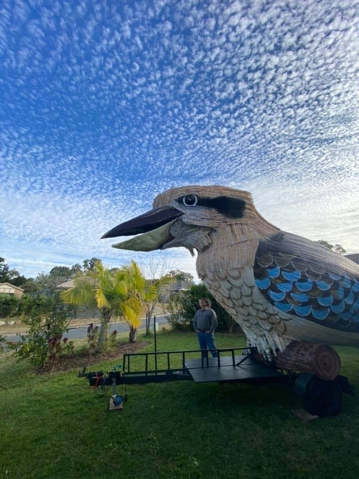 A Giant Kookaburra Is Coming To Mackay And Here's The Details On Where To Find It!