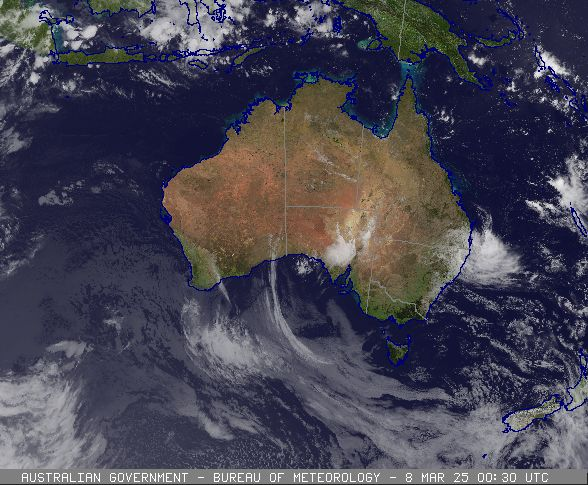 Alfred weakens below cyclone strength