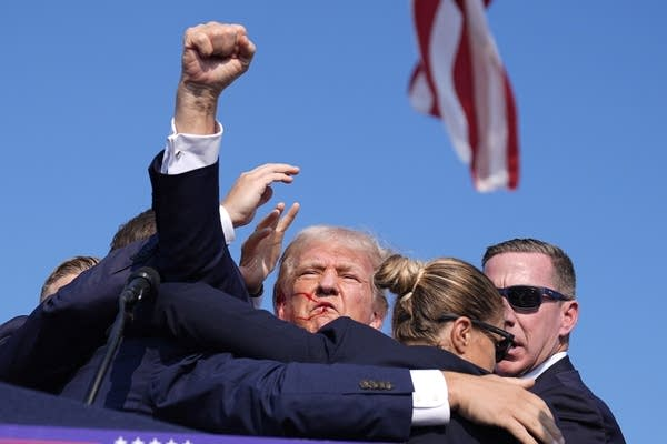 President Joe Biden speaks following shooting at Trump rally