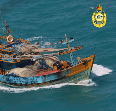 Border force apprehend 15 illegal foreign fishers