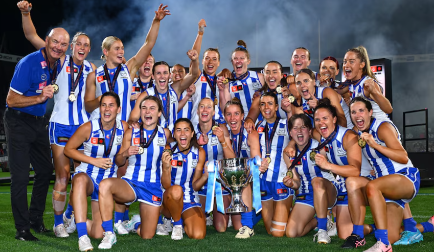 North Melbourne wins AFLW grand final and completes an undefeated season