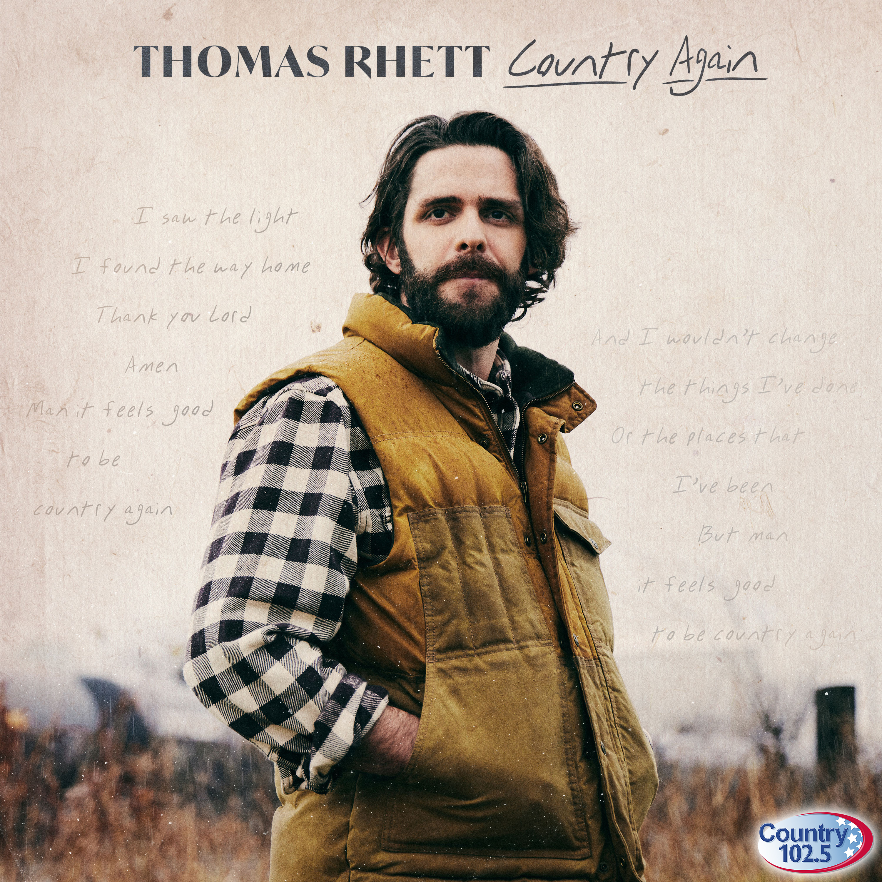 NEW MUSIC: Thomas Rhett "Country Again"