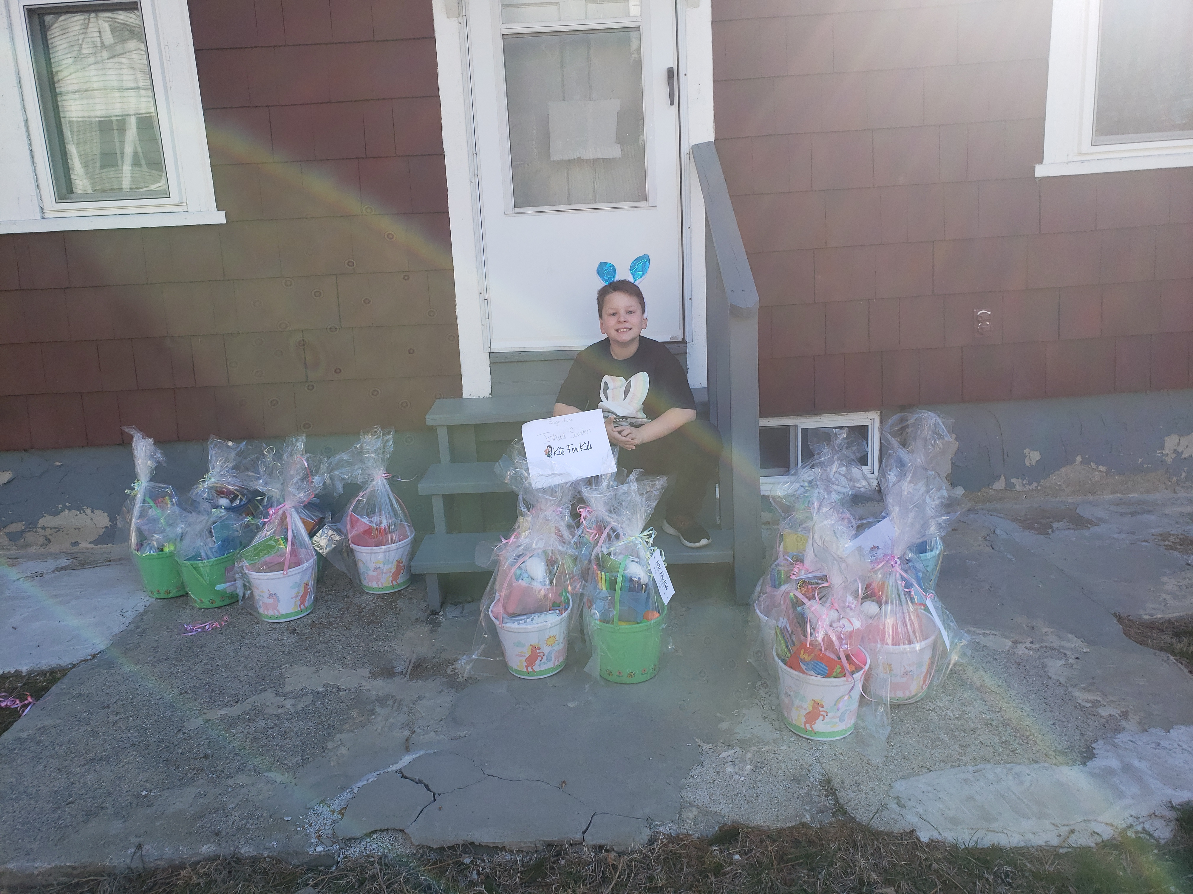 Full Interview: Joshua Snowden feels good Easter baskets