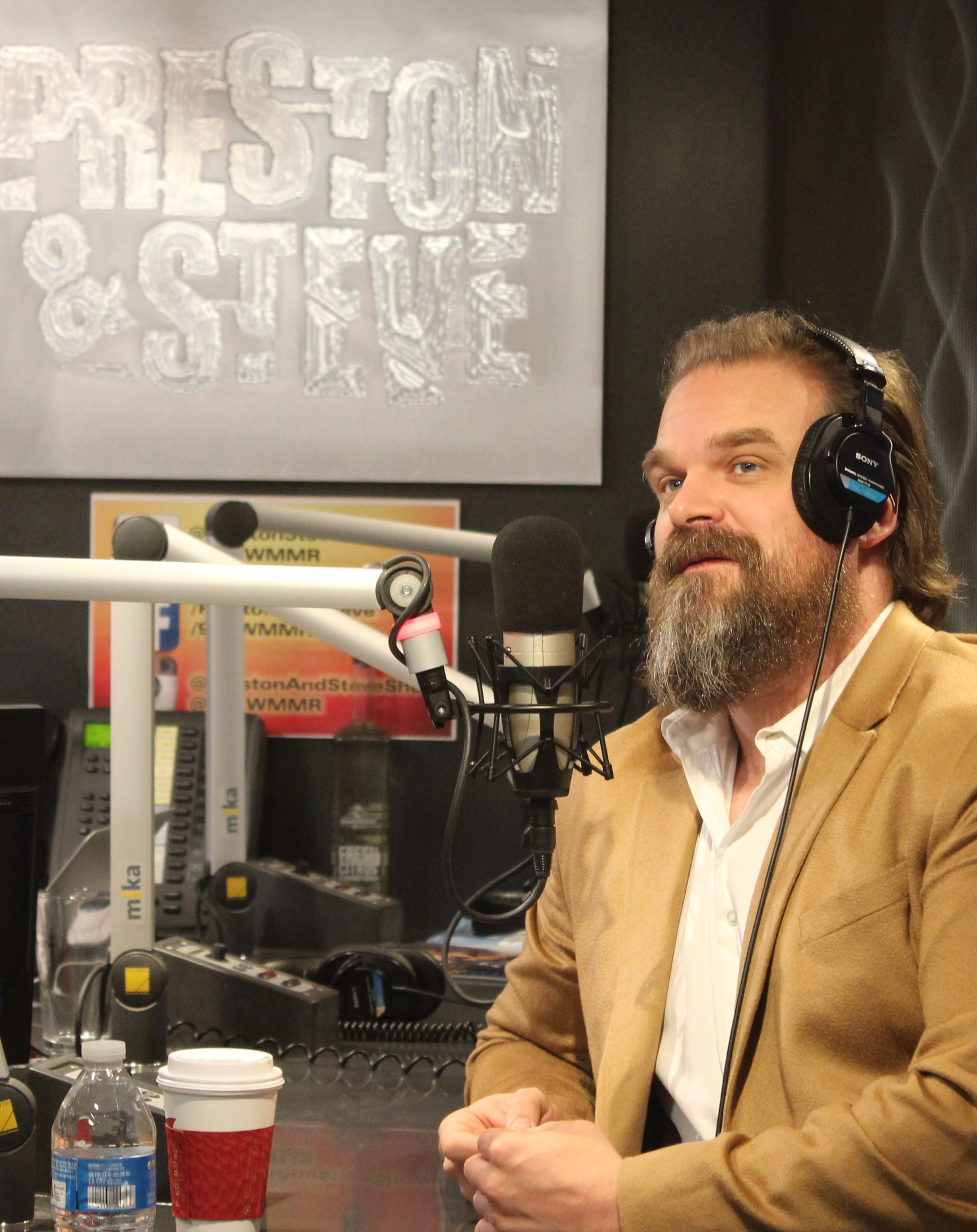 David Harbour In Studio