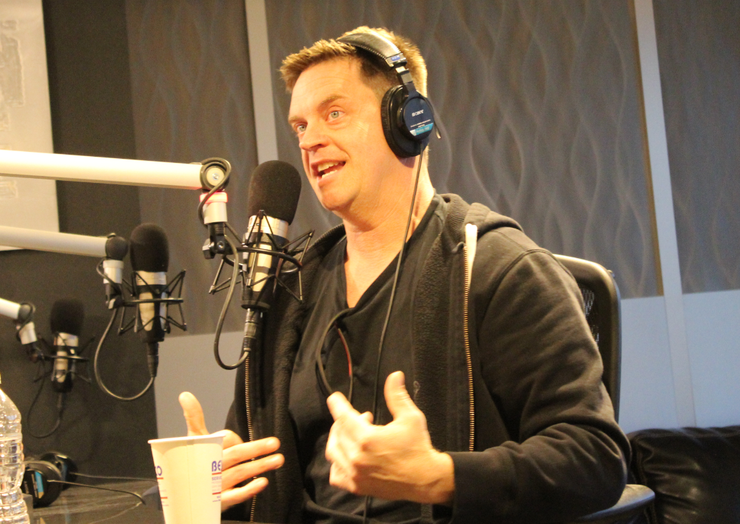 Jim Breuer in studio