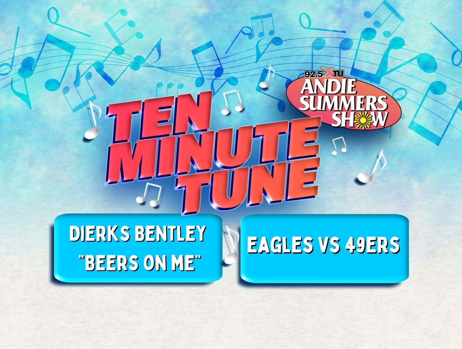 Jeff's Ten Minute Tune: "Beers On Me" & Eagles VS 49ers