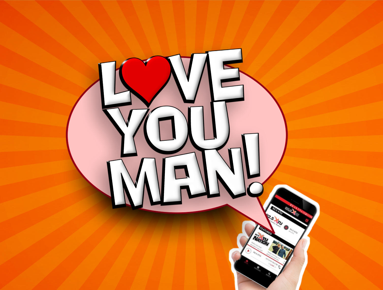 NEW: Love You Man - Decal Removal