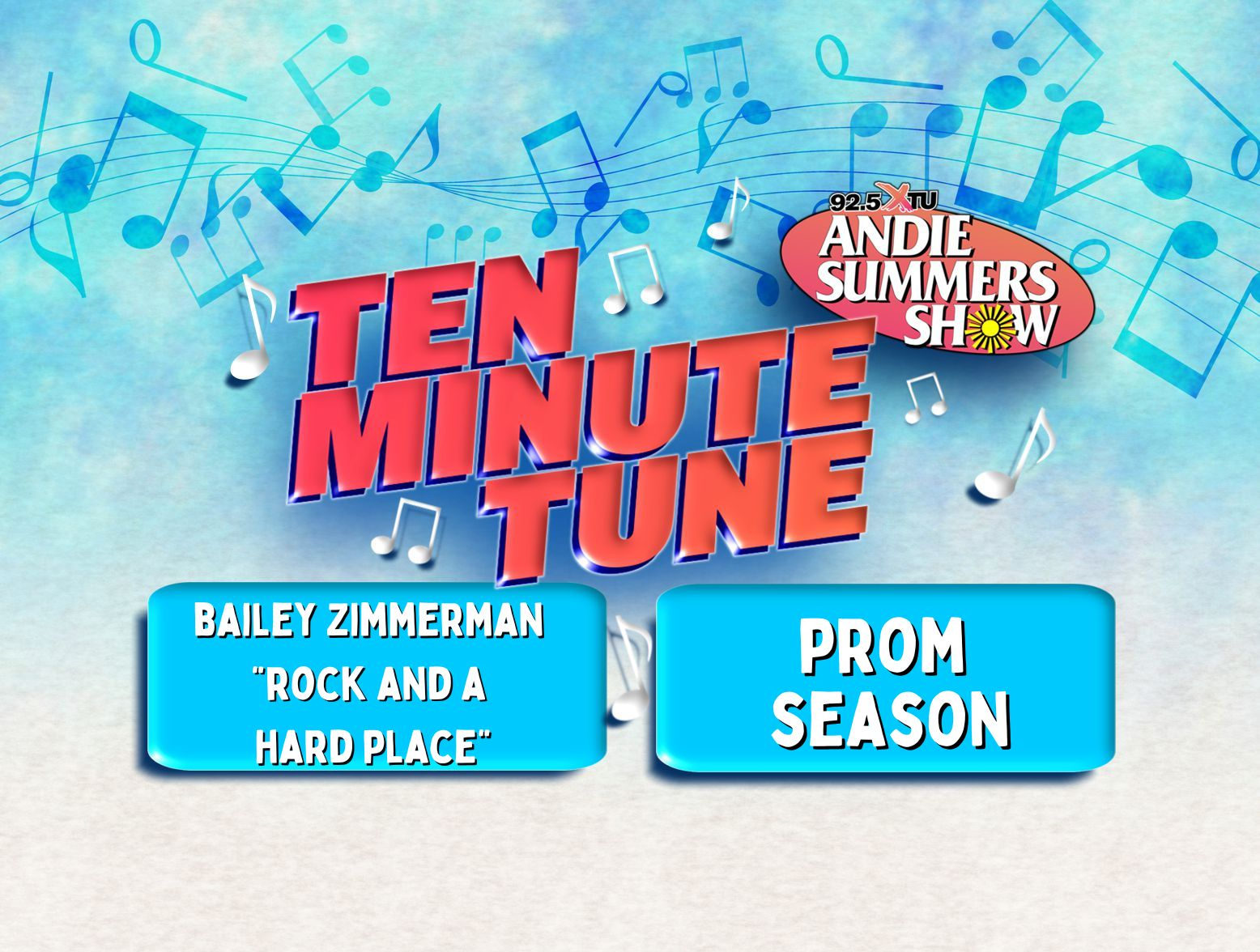Ten Minute Tune: "Rock And A Hard Place" & Prom
