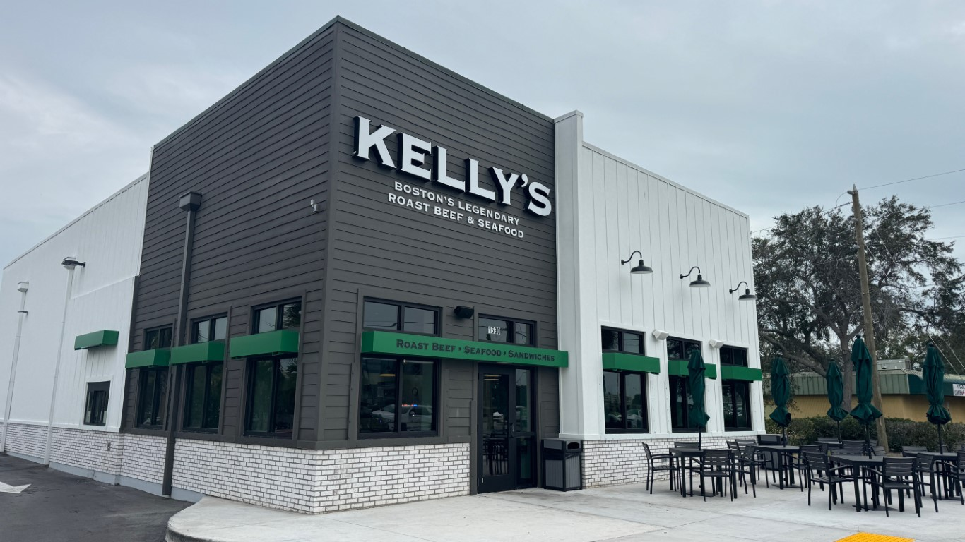 My first visit to a Kelly's Roast Beef in Florida
