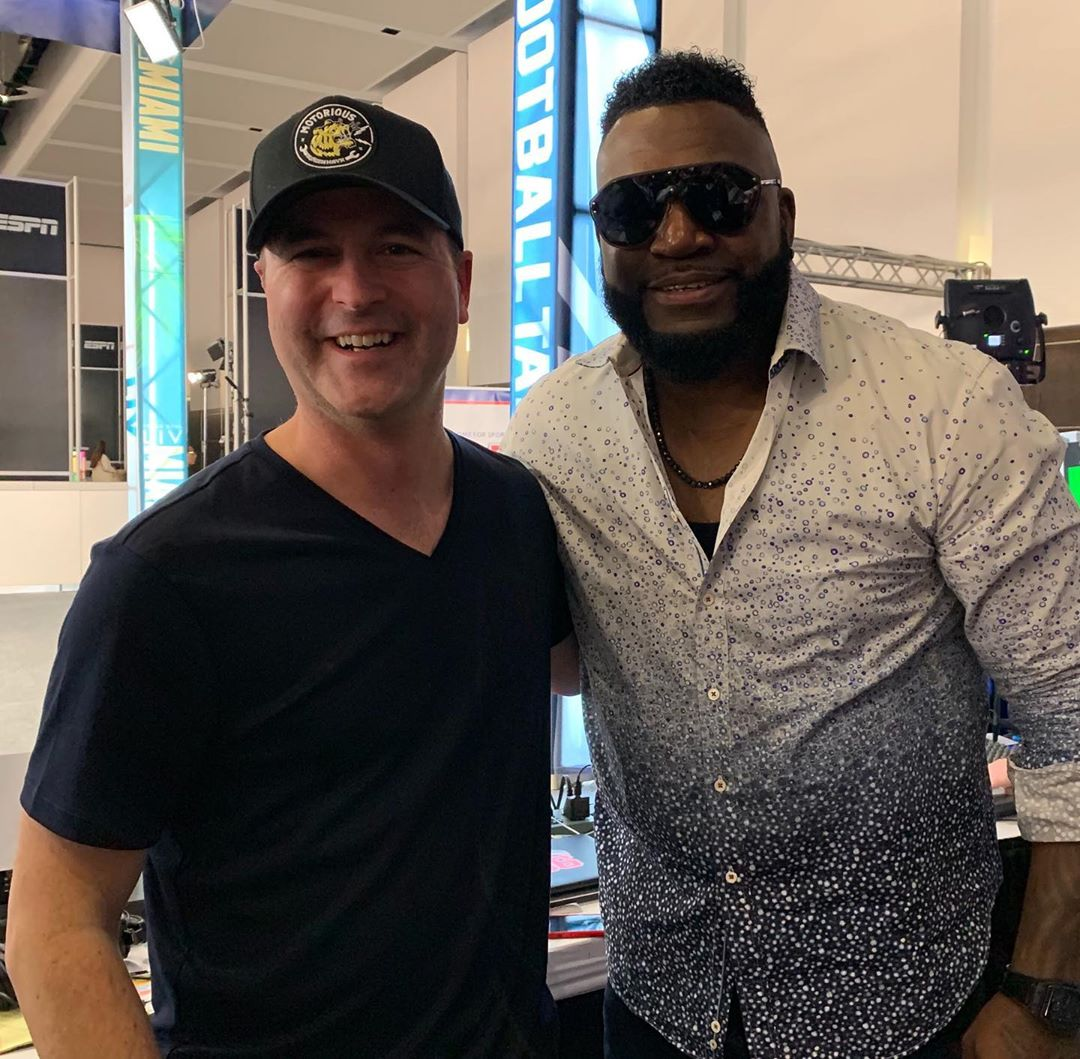 David Ortiz on Toucher & Rich Live from Super Bowl Radio Row