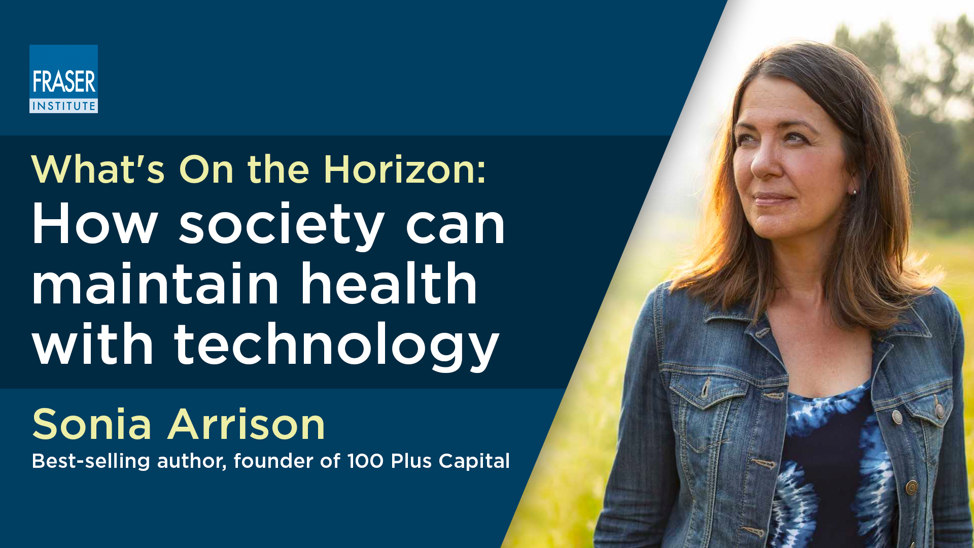 What's On the Horizon: how society can maintain health with technology