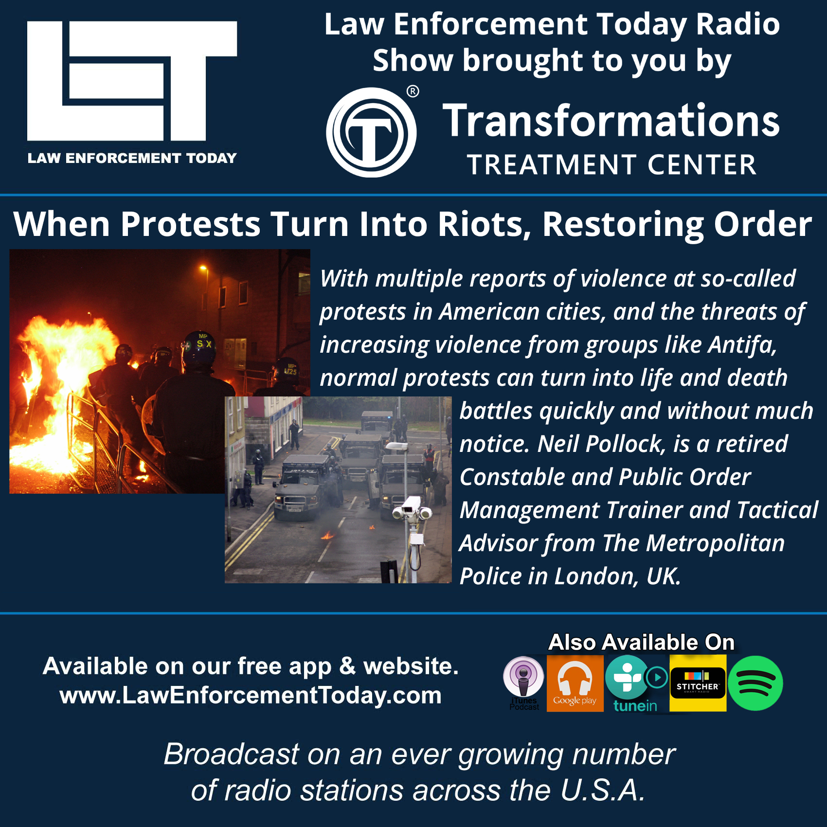 S3E48: Protests Turning Into Riots, Restoring Order