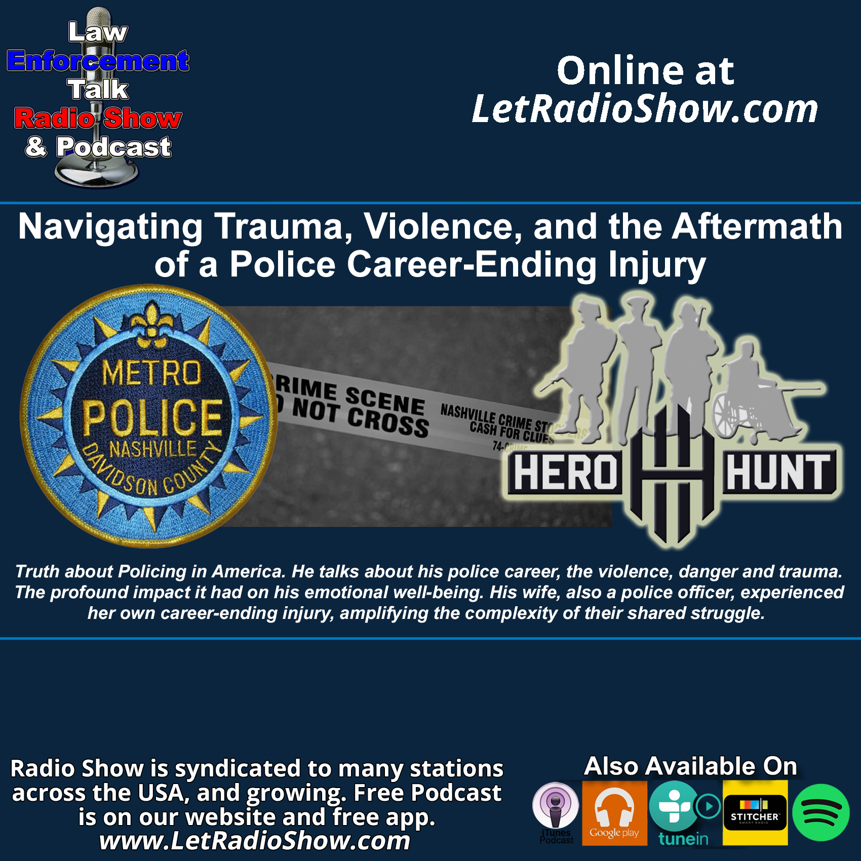 Shattered Blue Line: Navigating Trauma, Violence, Aftermath of a Police Career-Ending Injury