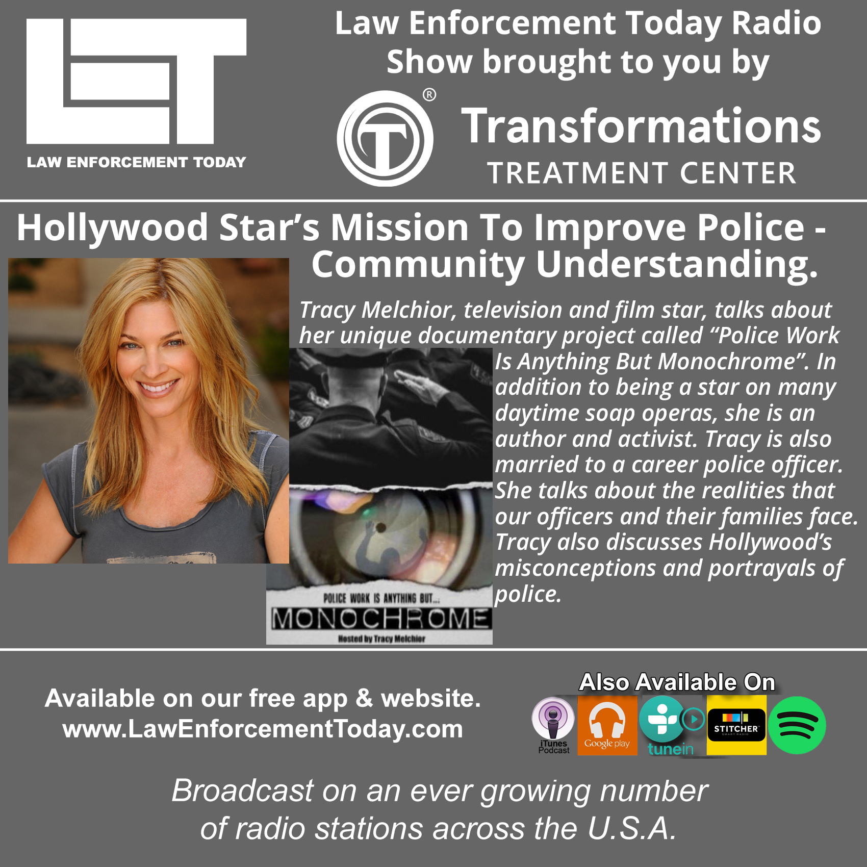 S3E84: Hollywood Star’s Mission To Improve Police And Community Understanding.
