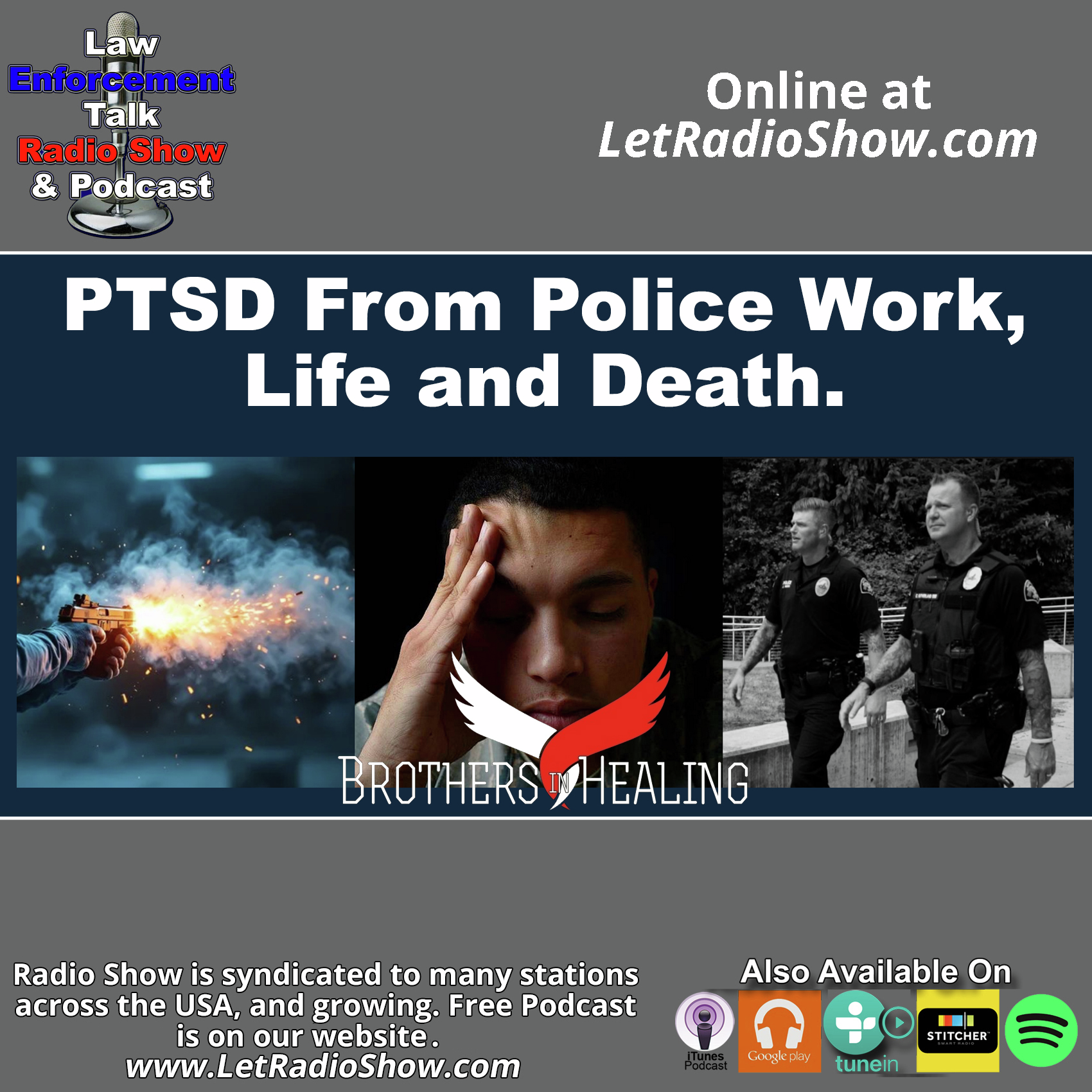 PTSD From Police Work Life and Death.