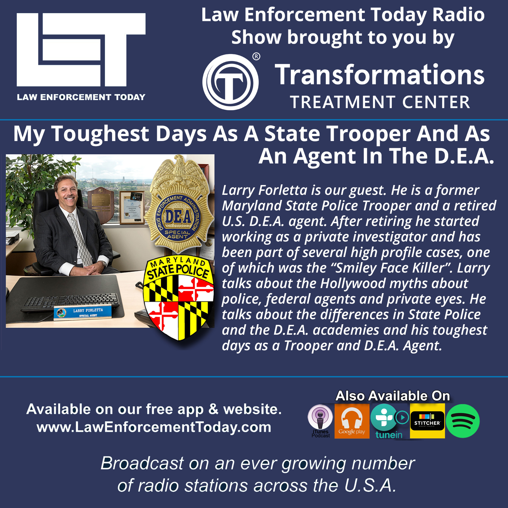 S4E59: State Trooper To The D.E.A. My Toughest Days.