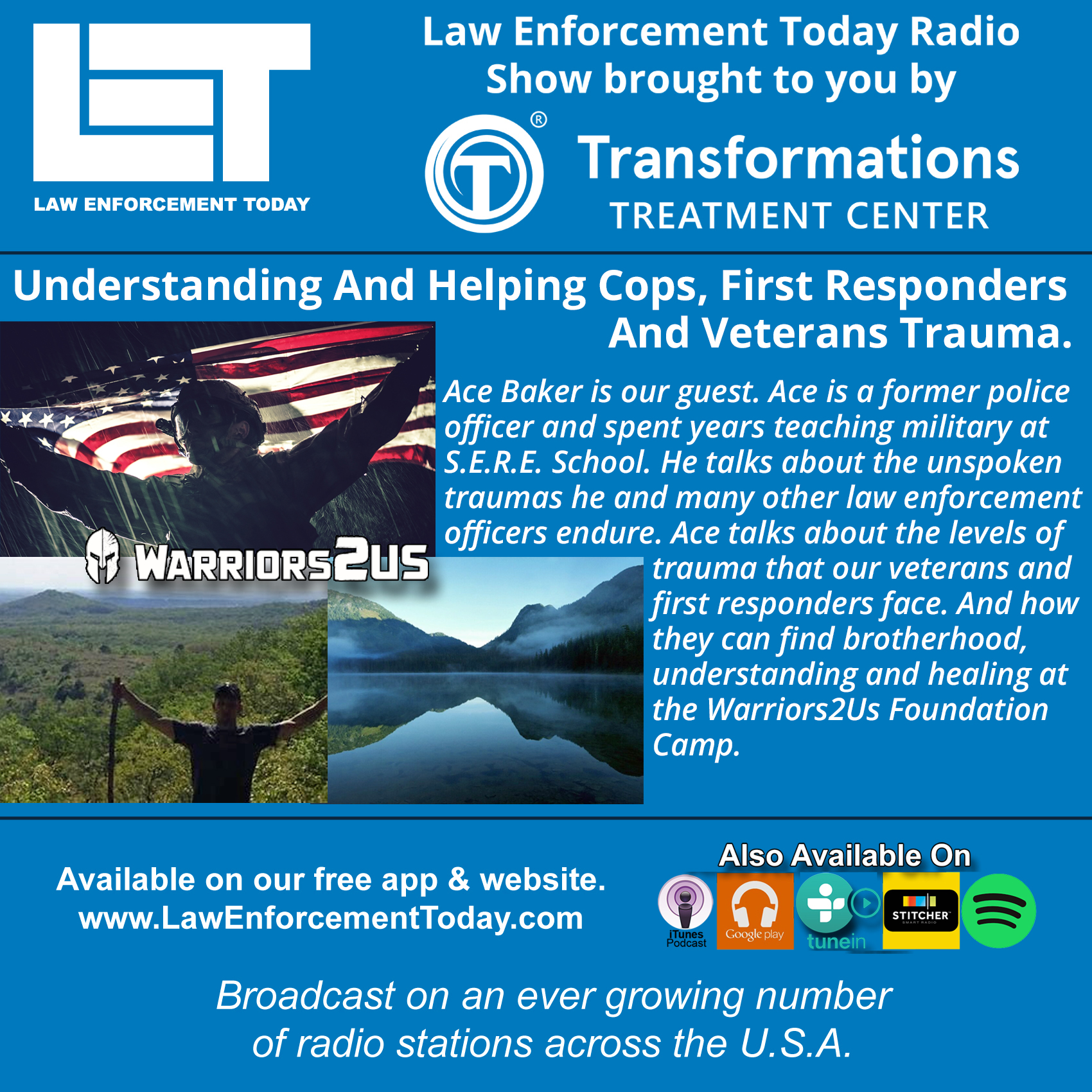 S4E30: Understanding And Helping Cops, First Responders And Veterans Trauma.