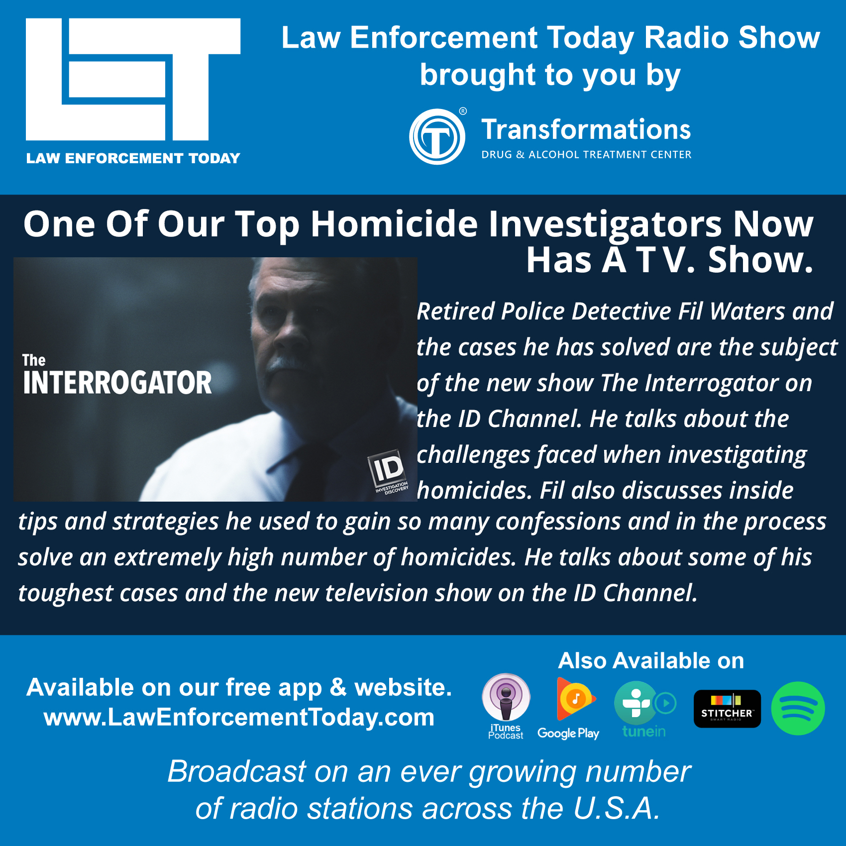 S3E85: Homicide Investigator Has A TV. Show.