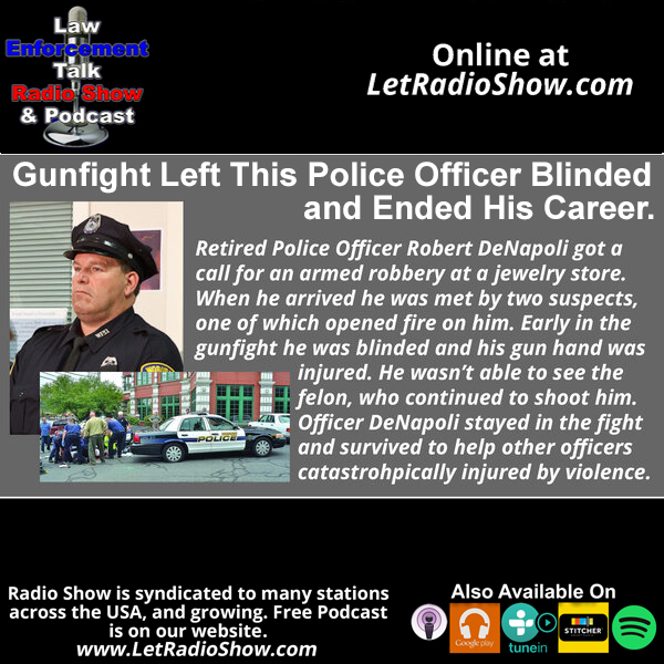 Gunfight Left This Police Officer Blinded and Ended His Career.