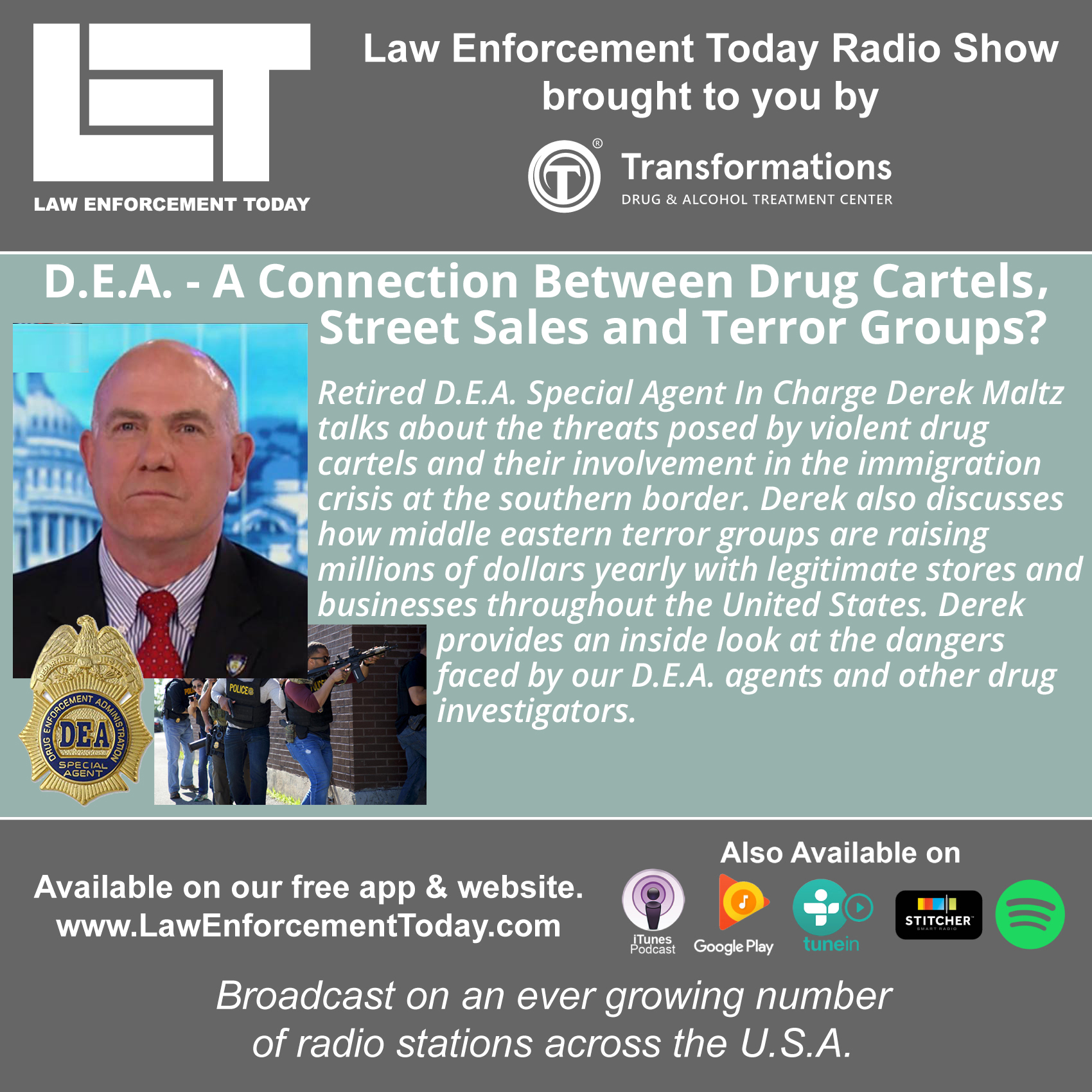 Terrorists, Drugs and Cartels Connection Explained. Retired D.E.A. Supervising Agent.