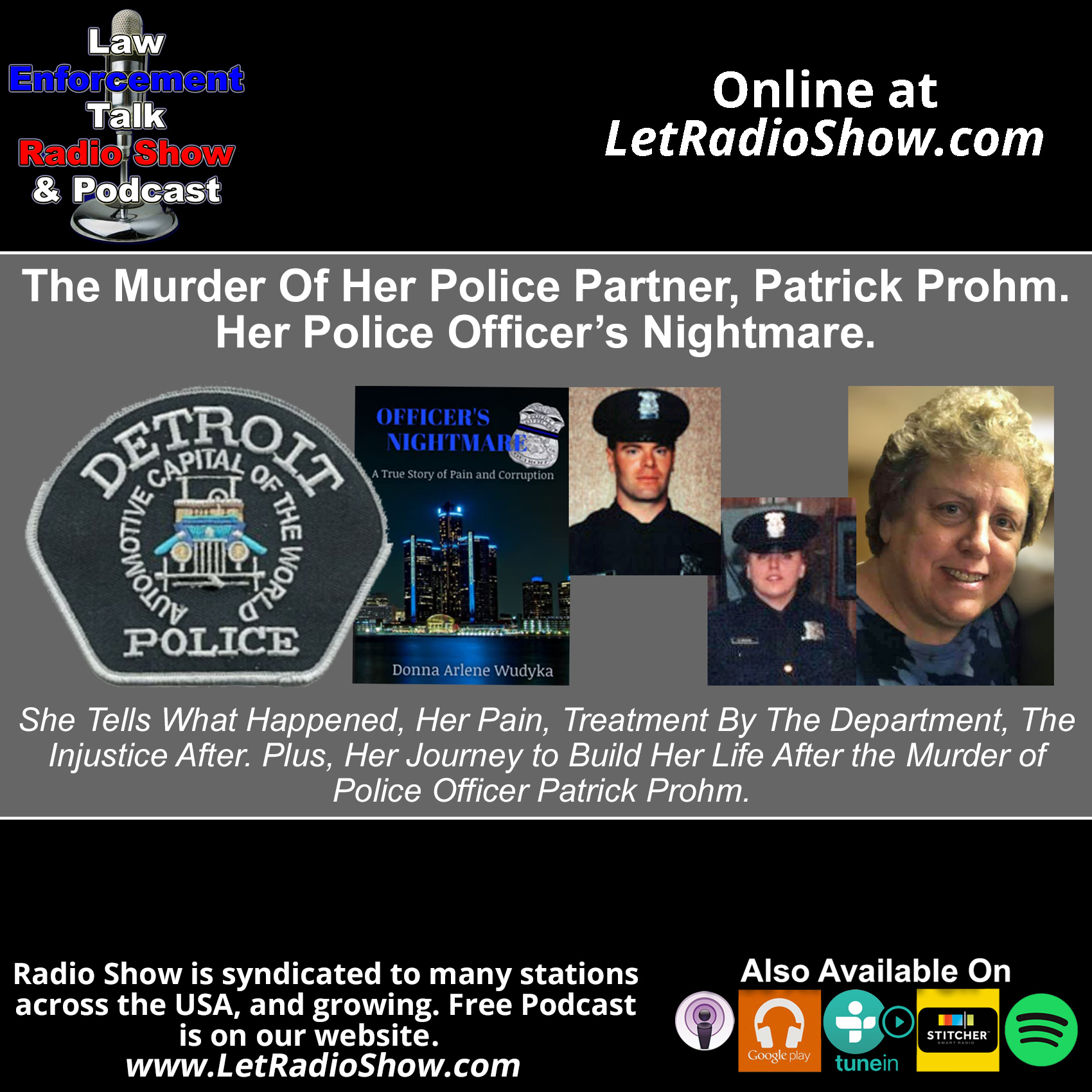 Police Officer's Nightmare, Murder Of Her Police Partner.