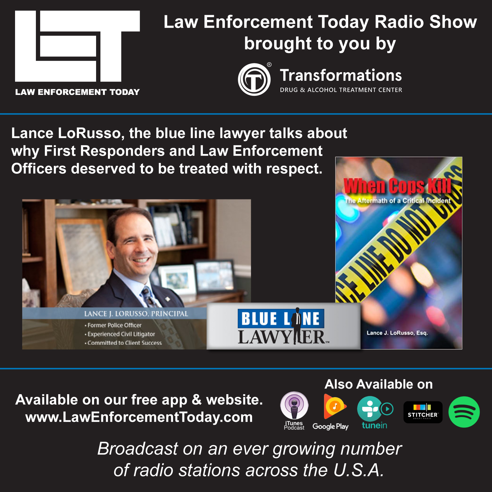 S2E46: Law Enforcement Officers and First Responders Need To Be Treated With Respect.