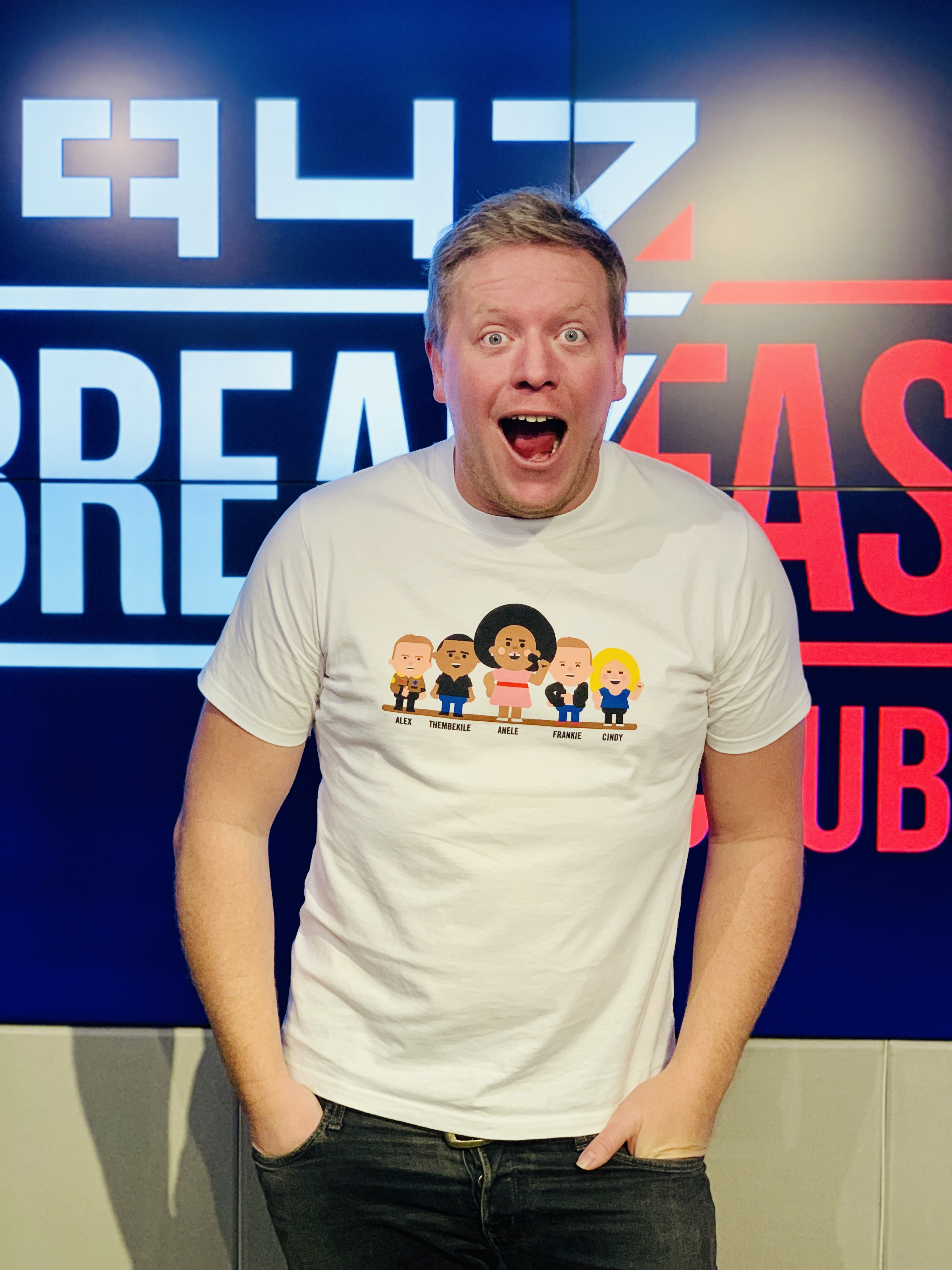 Who's getting a headboard for his birthday? FRANKIE!!! #947BreakfastClub