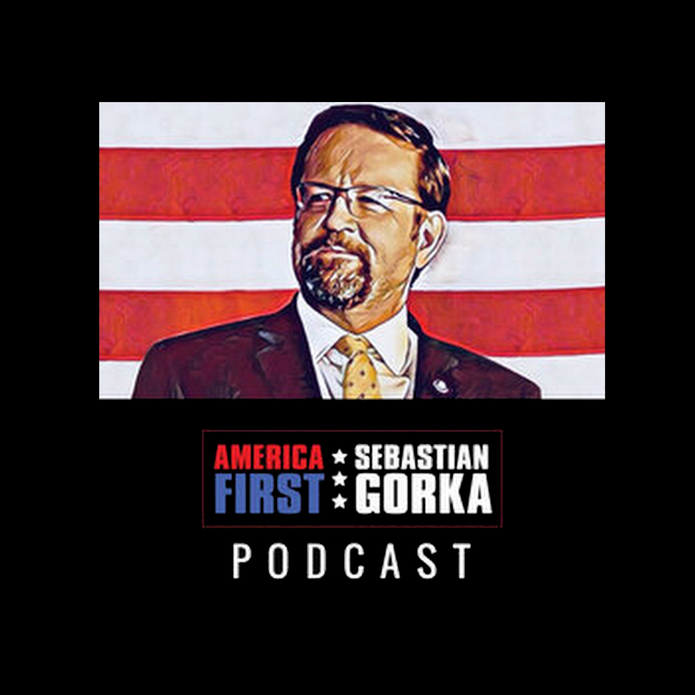 Lord Conrad Black, Kyle Seraphin, and Phil Kerpen with Sebastian Gorka on AMERICA First