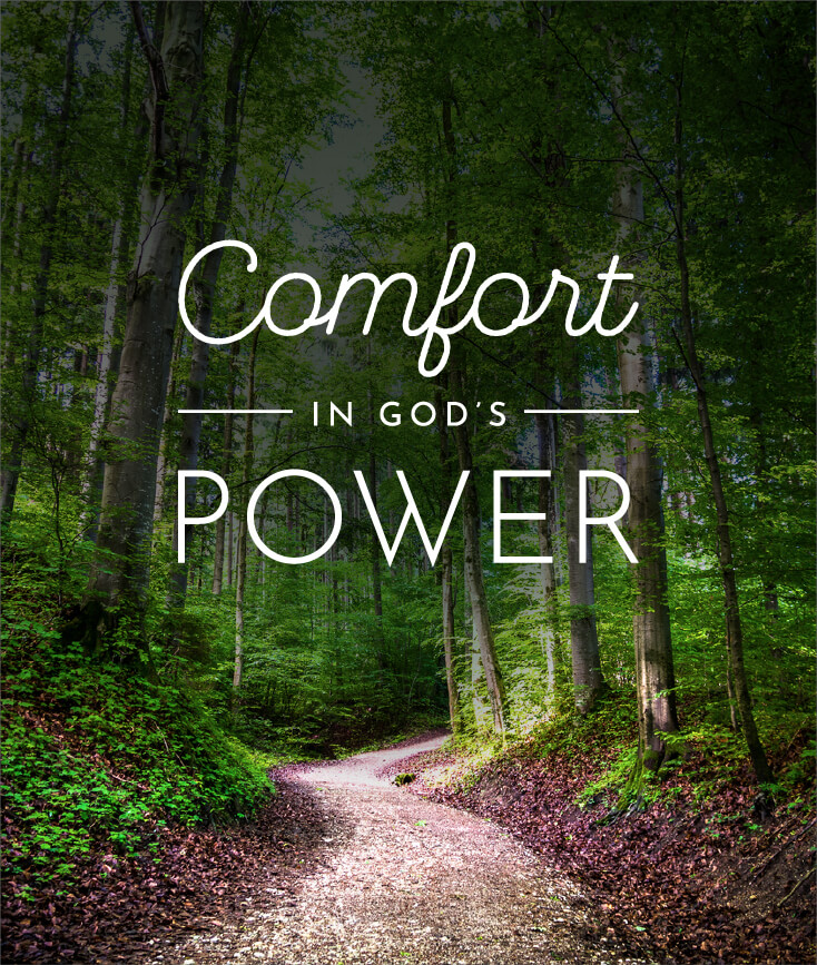 Comfort in God's Power