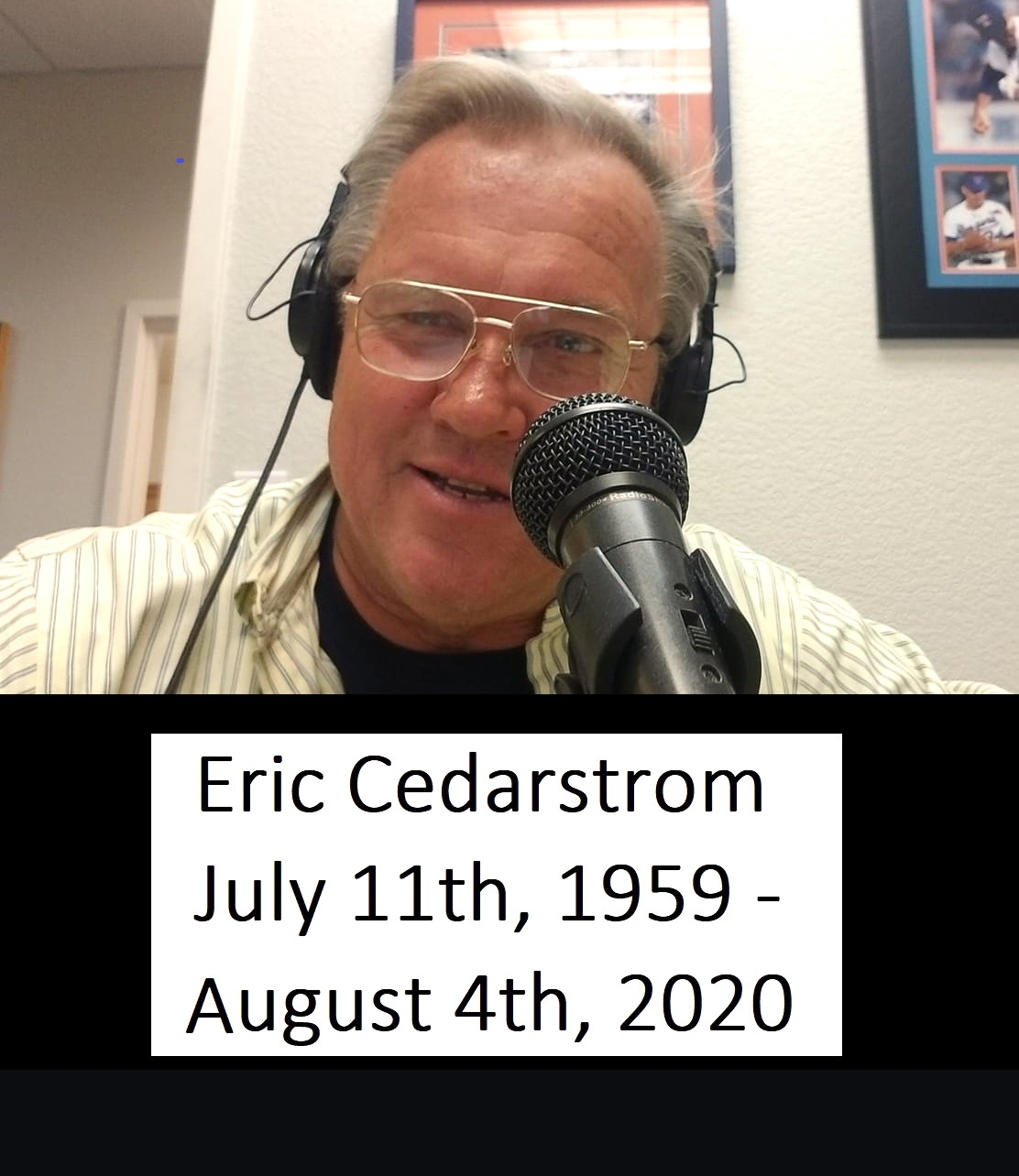 Eric Cedarstrom loses his battle.