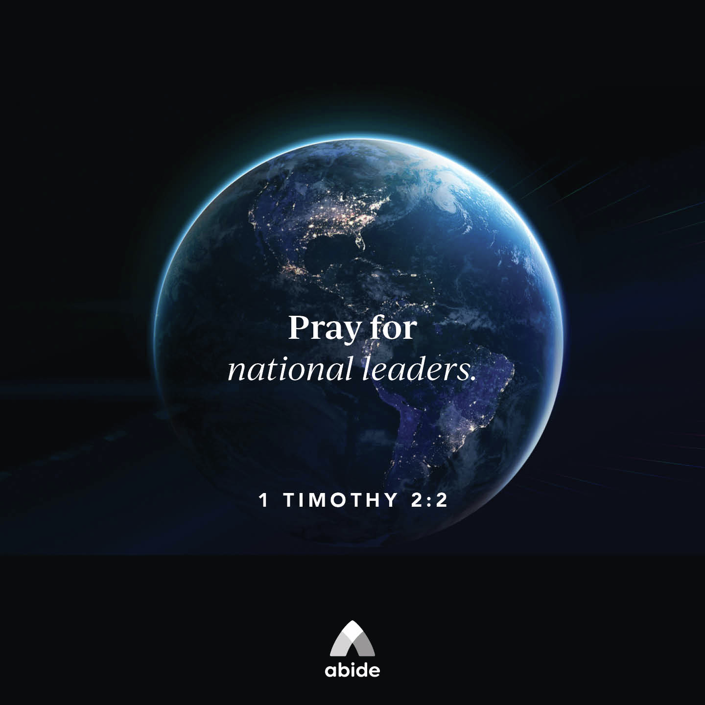 Pray for National Leaders