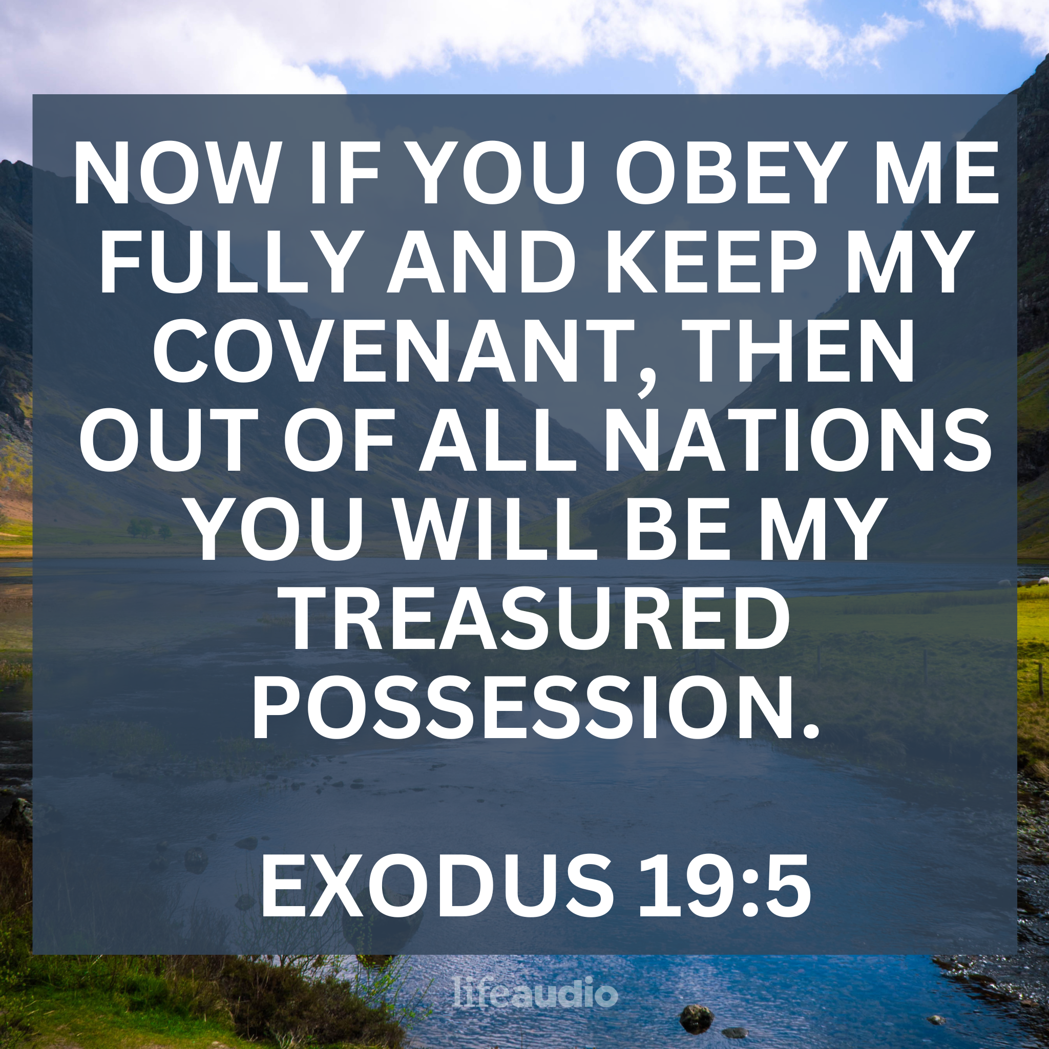 A Reminder of God's Covenant (Exodus 19:5)