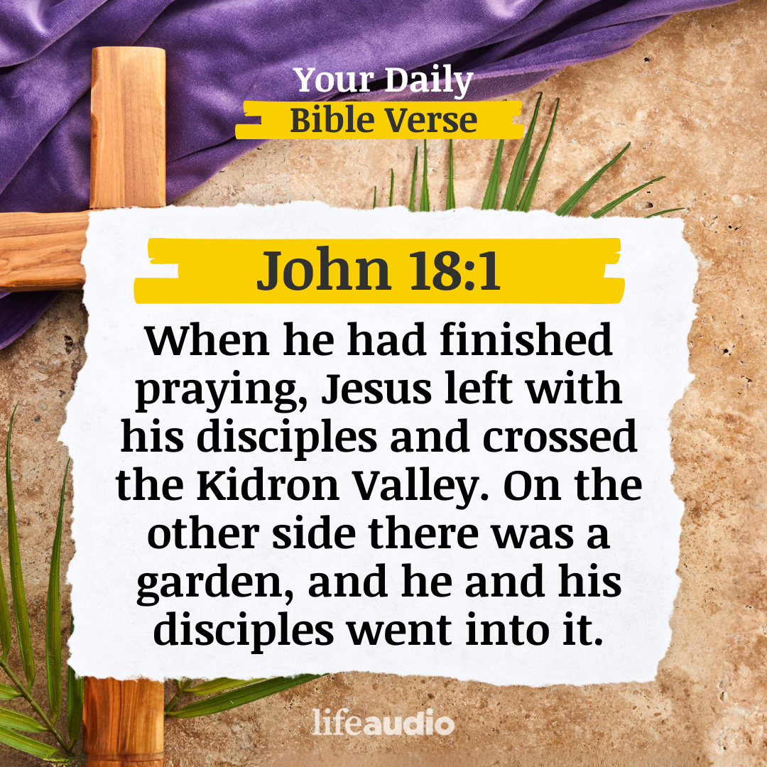 The Valley Jesus Walked (John 18:1)