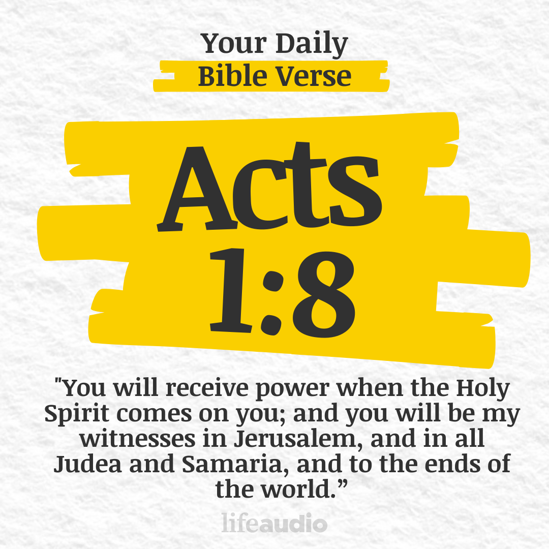 Responding to the Holy Spirit (Acts 1:8)
