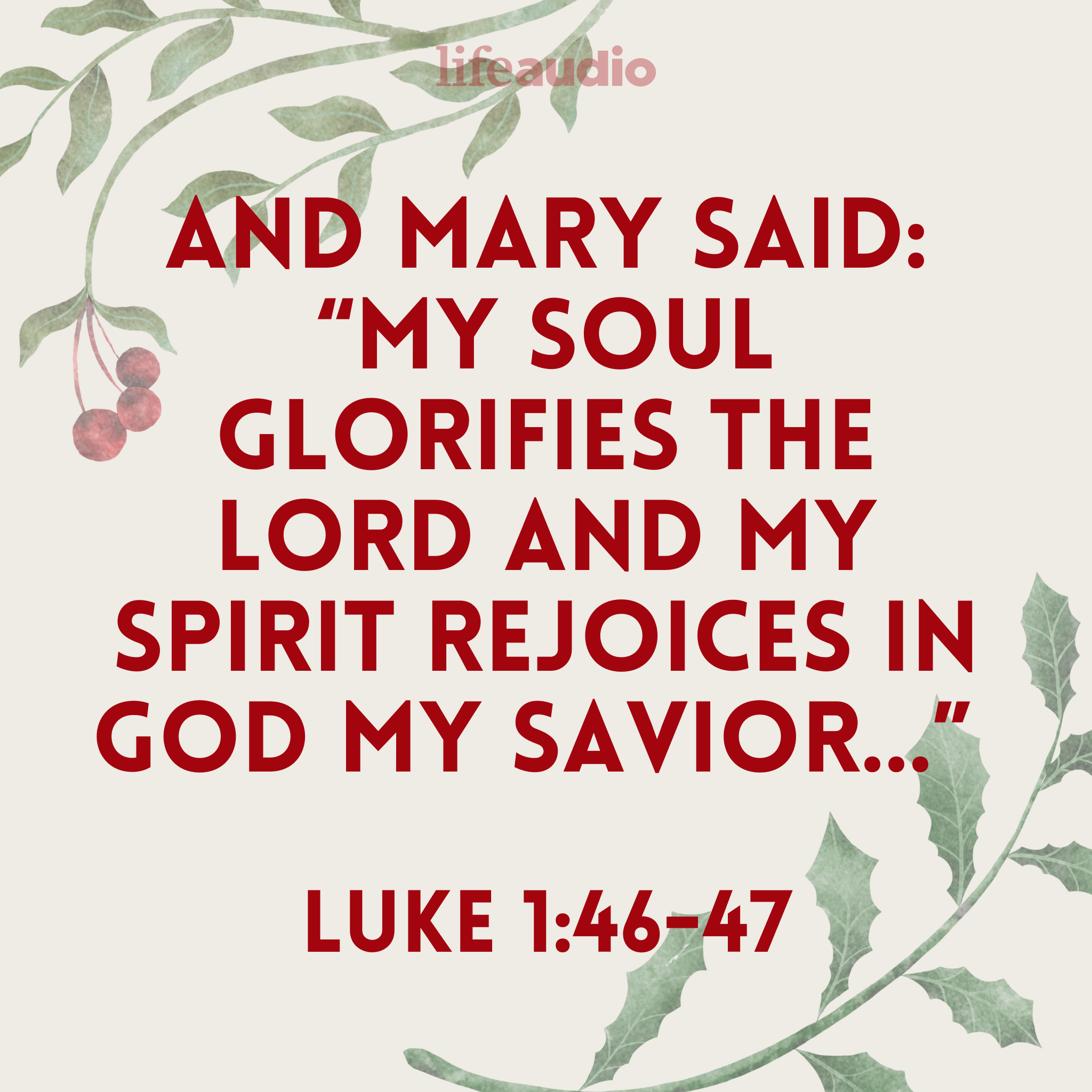 Mary's Song: The Essence of Christmas (Luke 1:46-47)