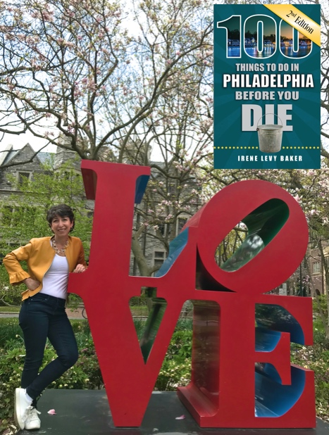 Author Irene Levy Baker & her new book "100 Things To Do In Philadelphia Before You Die"